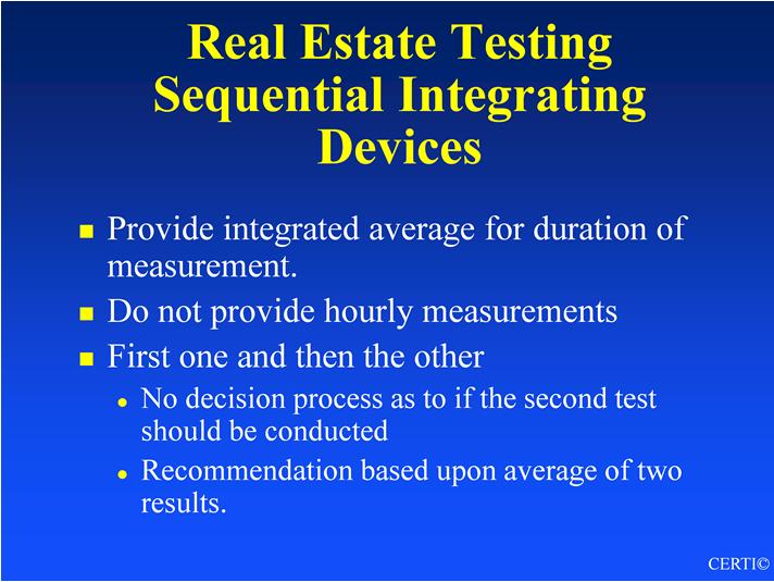 Topic 3 - Audio 37 Sequential Integrating Devices Provide average for duration of measurement Do not provide hourly variations 1 This method requires two passive measurement devices in sequence