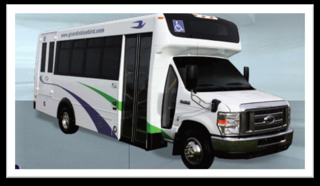Based on an assessment of the advantages and disadvantages of each vehicle type, the recommended transit vehicle is a light-duty cutaway minibus.