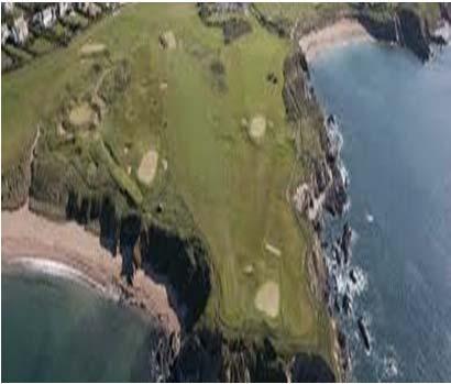 Lot 17 A round at Thurlestone Golf Club for four.