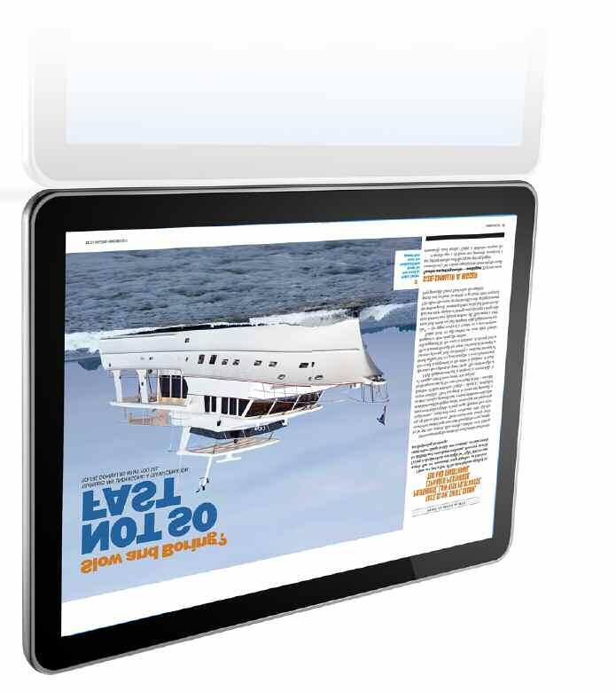 Connect Sea Magazine covers boating