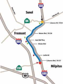 History In 1998, the I-680 corridor between Pleasanton and Milpitas in eastern Alameda County known as the Sunol Grade, was one of the top three most-congested corridors in the Bay Area, leading to