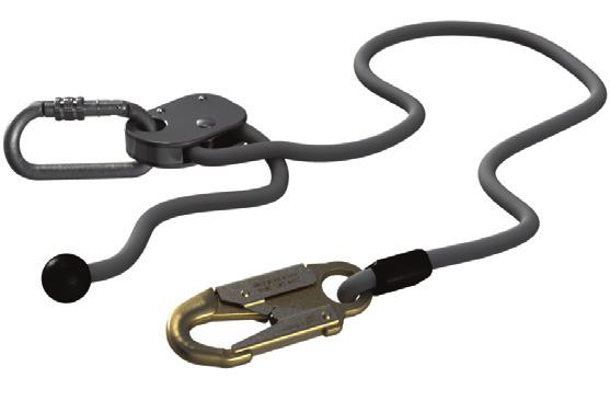 20 Gear: polestraps POLESTRAPS Adjustable rope or webbing device for hands-free working, connected between lateral (hip) D-rings on a harness belt.