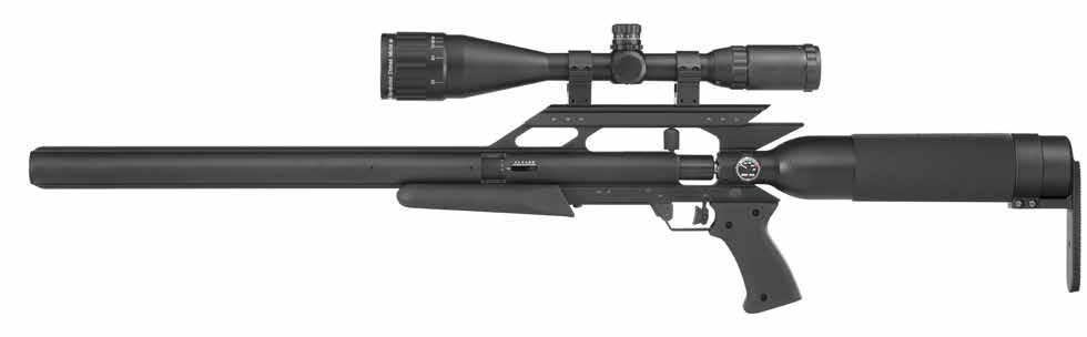 8Kg) Length 38 inches Barrel 18 inches (46cm) Caliber.177 (4.5mm),.20 (5.0mm),.22 (5.5mm) &.25 (6.