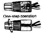 ONE-STEP WIRE CONNECTORS