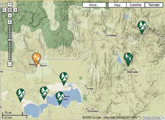 hunters in Oregon have a wealth of opportunities. You ll learn where to hunt deer, elk, bear, cougar and more. You can personalize the map by adding directions, photos and comments.