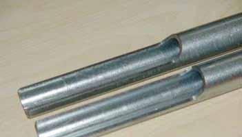RSC galvanized steel conduit has the thickest-wall of the steel raceways. It is available with either an integral or straighttapped coupling.