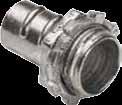 FITTINGS FOR ARMORED CABLE (BX) & FLEXIBLE METAL CONDUIT (FMC) BX-Flex Connectors Screw In Type