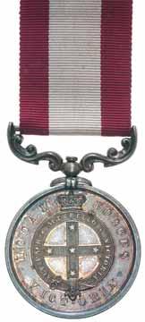To Corporal, C, G, Rofs, No. 2 Gun Detachment V. V. A. Regt. 24th May 1858. Engraved.