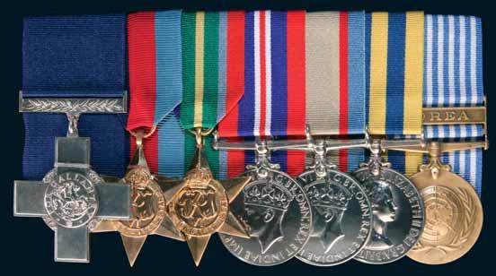 GC for Korea as POW awarded Posthumously The only GC to an Australian for Korea 4668* GC Group of Seven: George Cross (GVIR); 1939-45 Star; Pacific Star; War Medal 1939-45; Australia Service Medal