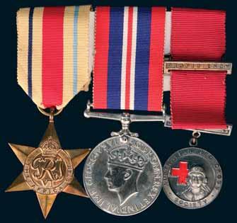 4692 Groups and single: Pair: War Medal 1939-45; Australia Service Medal 1939-45. 109709 L M Gardiner.; Pair: War Medal 1939-45; Australia Service Medal 1939-45. 69853 Hawthorne M.T.