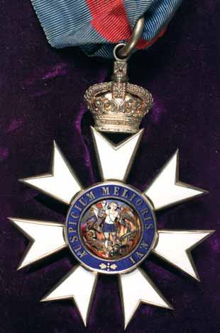 $200 4715* The Most Distinguished Order of St Michael and St George, (GCMG) Knight's Grand Cross collar chain, made of segments