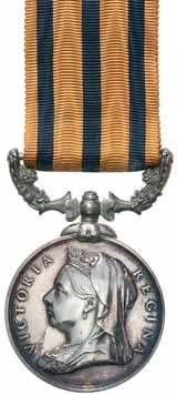 4764 King's South Africa Medal 1902. 18876 Bombr: F. Welford, R.F.A.; Queen Alexandra's Imperial Military Nursing Service Reserve Cape Badge, hallmarked for Birmingham 1916.