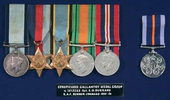 CGM for Bomber Command Airman 4893* CGM Group of Five: Conspicuous Gallantry Medal (GVIR); 1939-45 Star; Air
