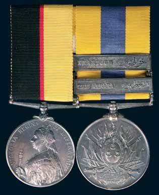 Both medals engraved. Very fine. $400 With group photo and details.