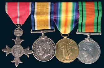 $380 4917 Groups and singles: Group of Four: British War Medal 1914-18; Victory Medal 1914-19; Defence Medal 1939-45; War Medal 1939-45. 4986 Sjt. A.Treasurer. Seaforth.