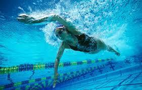 TEST 8: 25 YARD FREESTYLE NO BREATH (Crawl Stroke) Starting Position: In water with one hand and both feet on the wall. Test Instructions: Assessor will say Take Your Mark, Go time will begin with Go.