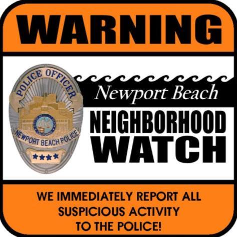The mission of Neighborhood Watch: Working with Neighbors & Law