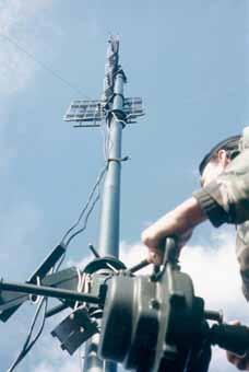 MILITARY MASTS - MECHANICAL SECTIONAL A major problem with transportable masts is often predicting the erection site and the required to achieve a satisfactory communications link.