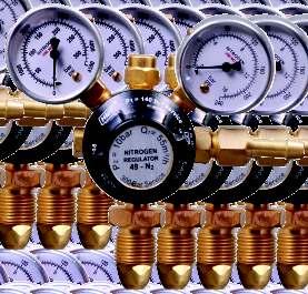 purpose GAS PRESSURE REGULATORS-NITROGEN Model 49-N 2 Double Stage Regulator Inlet Pressure 0-300 bar (Max) Outlet Pressure 0-10 bar (Max)