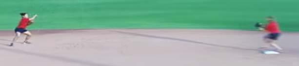 Short Stop: Double Plays SS should be trained to get to the force at 2 nd base