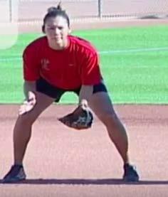 Stance The ready position is in an athletic position, with hands in pistol ready with both thumbs pointing up Feet have a wide base with weight on the balls of your feet Shoulders and hips square to