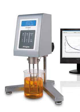 Fungilab Quality + Low Budget = Viscolead Series Fungilab Data Boss The newest Fungilab Data Boss software Control software Establishing viscosity programs, documenting the procedure and the results
