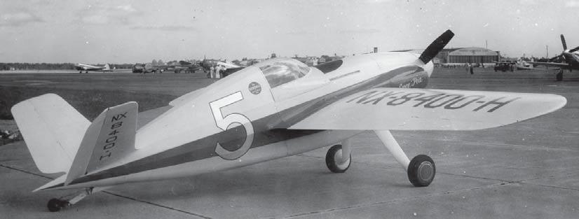 1947 IF1 Photos by E.A. Strasser #3 Little Tony. Aluminum with red trim. One of three Cosmic Winds built by LeVier & Associates. Flown by Tony LaVier to place 4th at 157.851 mph.