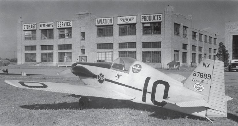 A 1949 experiment making this a mid-wing racer did not increase speed. Old #4 was restored. New #6 Miss Cosmic Wind was created using the experimental fuselage and a new wing.