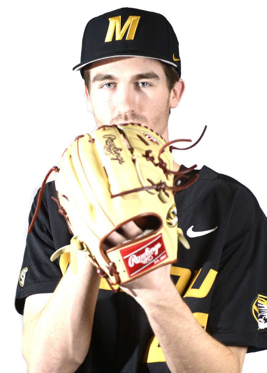 @MIZZOUBASEBALL THE STARTING PITCHERS- SUNDAY #28 LIAM CARTER Highland Park, Ill. // Highland Park RS Sophomore // 6-7 // 191 R/R Earned first win of the season in game four against Eastern Michigan.