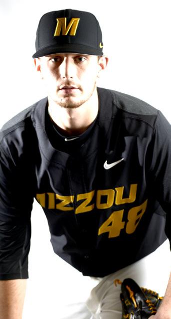 @MIZZOUBASEBALL THE BULLPEN #48 RYAN LEE Veteran righty who is one of just two four-year players in the program. Grandview, Mo.