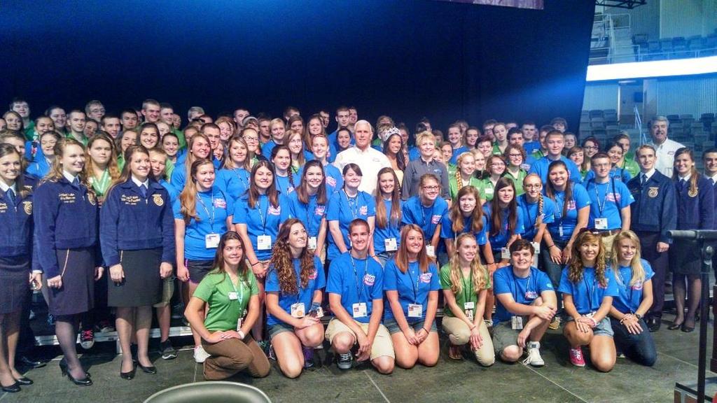 INDIANA STATE FAIR YOUTH LEADERSHIP CONFERENCE August 2-6,