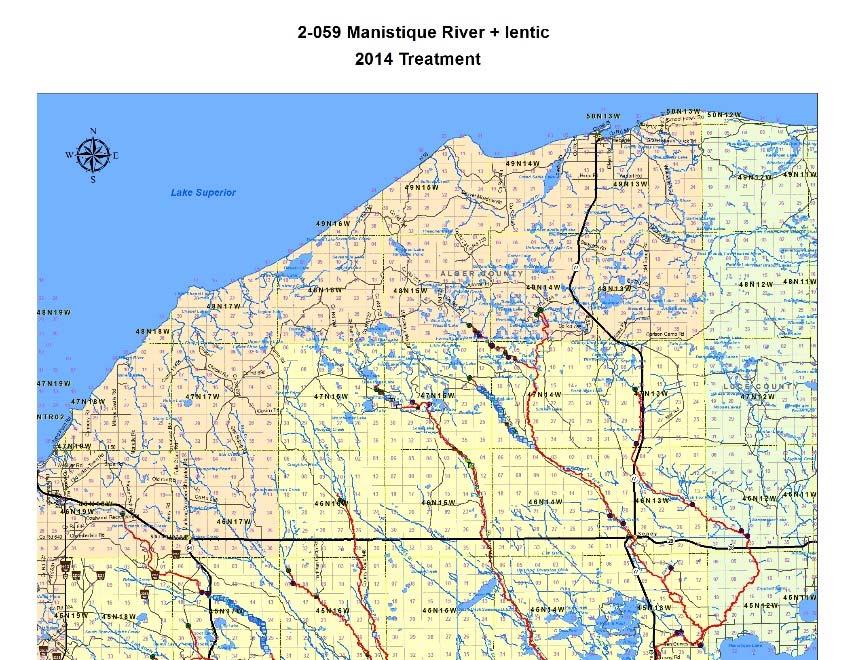Evaluation of Barriers Barrier on Manistique River failed