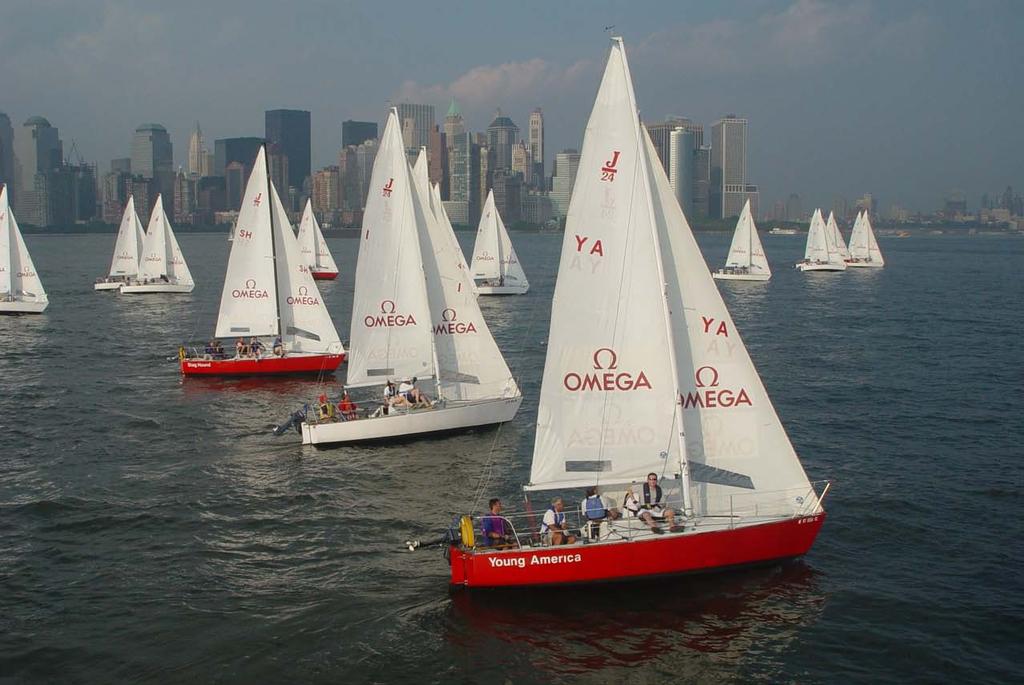 INTRODUCTION Manhattan Sailing Club re-introduced recreational sailing to New York Harbor in 1987. One of the club s first major programs was a corporate racing series called the Blue Chip Challenge.