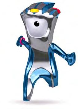 STUDENT HANDOUT Mandeville - the official mascot for the London 2012 Paralympic Games. On my head are three prongs they represent the three parts of the Paralympic emblem.