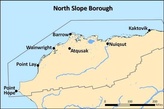 North Slope Borough (NSB) The North Slope Borough is the regional governing body for the eight communities on the northern slope of Alaska.