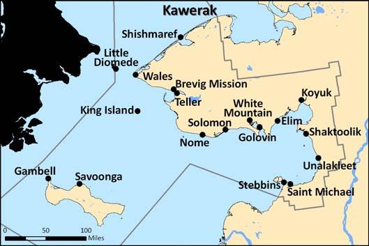 Kawerak Incorporated Kawerak Inc. is the regional non-profit service organization for the Bering Strait region.