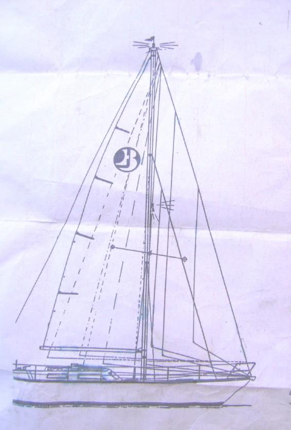 8 Side profile of the subject vessel, a