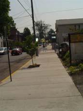 on sidewalk ratings Allows for collection of sidewalk repairs information An annual amount of replacement can be determined and financial planning can be conducted This would complement street, sign