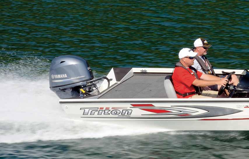 Live wells front and rear make this a great crappie boat as well as a bassing machine.