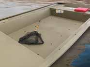 Coast Guard Requirements Port starboard aft foam boxes for added transom support flotation Tie Cleats (4) Bow Stern Eyes Welded-in,
