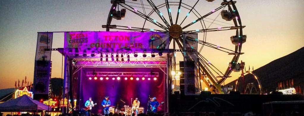 2018 NIGHT EVENTS WEDNESDAY JULY 25, 2018 Free Concert with Robert Earl Keen Grassy Arena Guests: Cost: FREE Since 2016 the Teton County Fair has kicked off with a free concert, as a way of saying