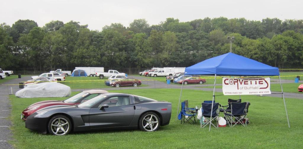 This area was provided for NCCC members and was well staffed by members of the York County Corvette Club. Each car was Tech checked before being parked in the areas reserved for each generation.