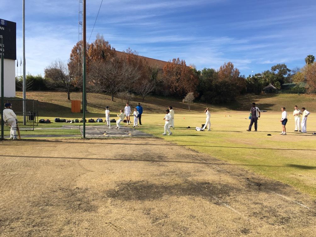 Coaching the Brand Coaching Batting We encourage our cricketers to hit the ball. When we say hit the ball, we mean making clean contact with the ball with bat that swings at pace.