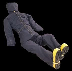 This high specification flame retardant dummy demonstrates a good balance between temperature and abrasion resistance.