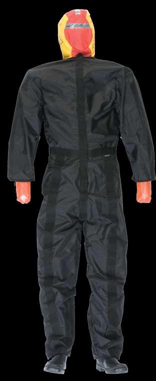 The protective polyurethane coated polyester overalls, reinforced with high-density polypropylene webbing in identified high stress areas, help keep the dummy clean and increase the lifespan of the