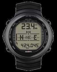 New, advanced Suunto Fused RGBM for CCR, technical, and recreational diving Trimix support including helium and oxygen Gas switching between up to eight gases 3D