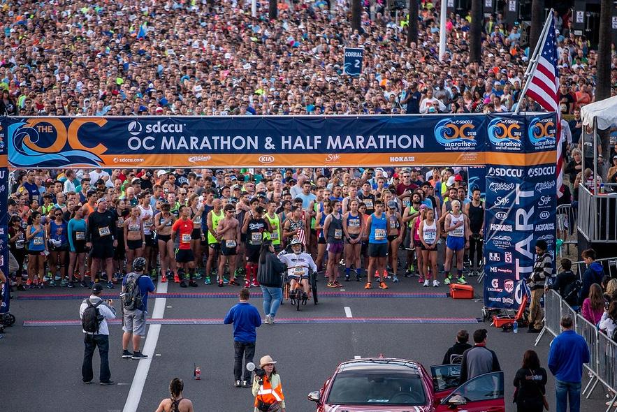NUMBERS 1,745 total number indivdual donations to OC Marathon Charity Partners in 2018 The 2018 OC Marathon Running Festival hosted a total of fourteen thousand participants from the Wahoo s OC 5k