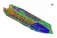 arrangement prior to cutting thereby preserving accuracy in d Austal pioneered the use of a bulbous-bow, rounded-bilge hull catamaran form dev (CFD) and extensive model testing to such an extent that