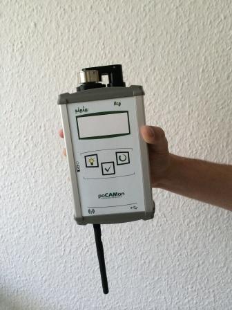 dosimeter for inhalation dose EQF 3220 Rn/Th gas