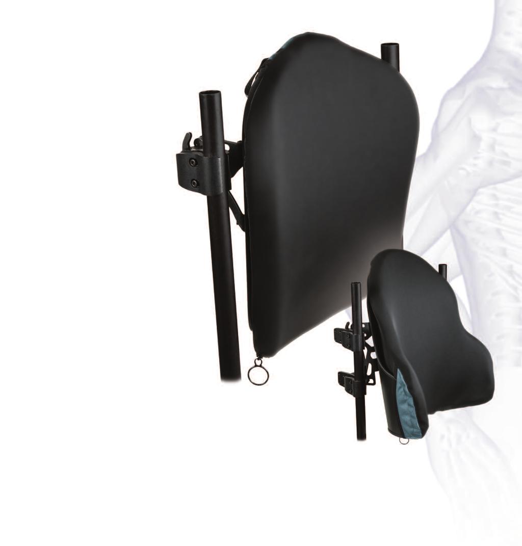The JAY J3 backrest product line offers a multitude of width, height, and contour depth back shells to fit the back to the user.